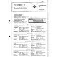 TELEFUNKEN CONCERTINO 201 Service Manual TELEFUNKEN CONCERTINO 201 Service Manual