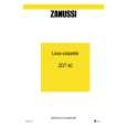 ZANUSSI ZDT40 Owners Manual ZANUSSI ZDT40 Owners Manual