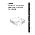 TOSHIBA TLP-XD2000 Owners Manual TOSHIBA TLP-XD2000 Owners Manual