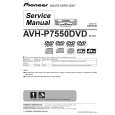 PIONEER AVH-P7550DVD/CN Service Manual PIONEER AVH-P7550DVD/CN Service Manual