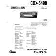 SONY CDX-5490 Service Manual SONY CDX-5490 Service Manual