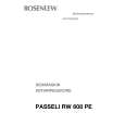 ROSENLEW PASELLI 608 PE Manual de Usuario ROSENLEW PASELLI 608 PE Manual de Usuario