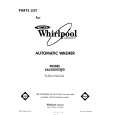 WHIRLPOOL LA6200XSW0 Parts Catalog WHIRLPOOL LA6200XSW0 Parts Catalog
