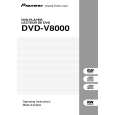 PIONEER DVDV8000 Owners Manual PIONEER DVDV8000 Owners Manual