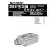 SHARP XV-325P Owners Manual SHARP XV-325P Owners Manual