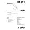 SONY MPKDVF4 Service Manual SONY MPKDVF4 Service Manual