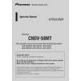 PIONEER CNDV-50MT/EW Owners Manual PIONEER CNDV-50MT/EW Owners Manual