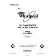 WHIRLPOOL SC8436ERW0 Parts Catalog WHIRLPOOL SC8436ERW0 Parts Catalog