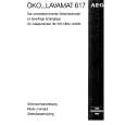 AEG LAV617-W Owners Manual AEG LAV617-W Owners Manual