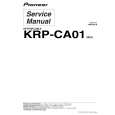 PIONEER KRP-CA01/WL5 Service Manual PIONEER KRP-CA01/WL5 Service Manual