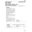 KENWOOD RC-70 Owners Manual KENWOOD RC-70 Owners Manual