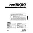 YAMAHA CDX880 Service Manual YAMAHA CDX880 Service Manual