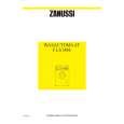 ZANUSSI FLS1486 Owners Manual ZANUSSI FLS1486 Owners Manual