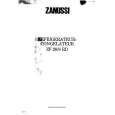 ZANUSSI ZF20/8RD Owners Manual ZANUSSI ZF20/8RD Owners Manual