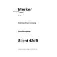 MERKER SILENT42DB Owners Manual MERKER SILENT42DB Owners Manual