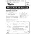 WHIRLPOOL RH8330XLS Installation Manual WHIRLPOOL RH8330XLS Installation Manual