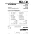 SONY MDSS41 Service Manual SONY MDSS41 Service Manual