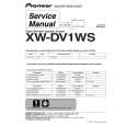 PIONEER XW-DV1WS/MAXJ Service Manual PIONEER XW-DV1WS/MAXJ Service Manual