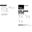 PIONEER CS-589E Service Manual PIONEER CS-589E Service Manual