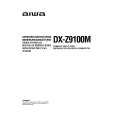 AIWA DX-Z9100M Owners Manual AIWA DX-Z9100M Owners Manual