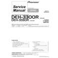 PIONEER DEH-3300R-2/X1B/EW Service Manual PIONEER DEH-3300R-2/X1B/EW Service Manual