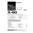 PIONEER A80 Service Manual PIONEER A80 Service Manual