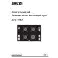 ZANUSSI ZGG743EX Owners Manual ZANUSSI ZGG743EX Owners Manual