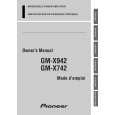 PIONEER GM-X942 Owners Manual PIONEER GM-X942 Owners Manual