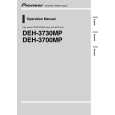 PIONEER DEH-3700MP Owners Manual PIONEER DEH-3700MP Owners Manual