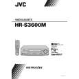 JVC HR-S3600M Owners Manual JVC HR-S3600M Owners Manual