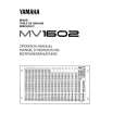 YAMAHA MV1602 Owners Manual YAMAHA MV1602 Owners Manual