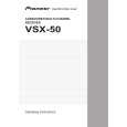 PIONEER VSX-50/KUXU/CA Owners Manual PIONEER VSX-50/KUXU/CA Owners Manual
