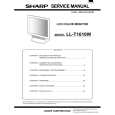 SHARP LL-T1610W Service Manual SHARP LL-T1610W Service Manual