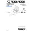 SONY PCGR505GL Service Manual SONY PCGR505GL Service Manual