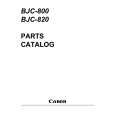 CANON BJC-820 Parts Catalog CANON BJC-820 Parts Catalog