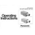 PANASONIC WVBP120 Owners Manual PANASONIC WVBP120 Owners Manual