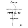 PIONEER PDR-W739/KUXJ/CA Owners Manual PIONEER PDR-W739/KUXJ/CA Owners Manual