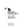 NAKAMICHI CR1 Owners Manual NAKAMICHI CR1 Owners Manual