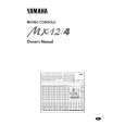 YAMAHA MX4 Owners Manual YAMAHA MX4 Owners Manual