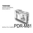 TOSHIBA PDR-M81 Owners Manual TOSHIBA PDR-M81 Owners Manual