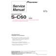 PIONEER S-C60/SXTW/EW5 Service Manual PIONEER S-C60/SXTW/EW5 Service Manual