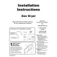 WHIRLPOOL CDG6505W Installation Manual WHIRLPOOL CDG6505W Installation Manual