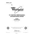 WHIRLPOOL RF3000XVN0 Parts Catalog WHIRLPOOL RF3000XVN0 Parts Catalog