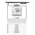PHILIPS F1385 Owners Manual PHILIPS F1385 Owners Manual