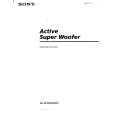 SONY SAW303 Owners Manual SONY SAW303 Owners Manual