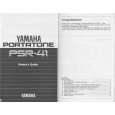 YAMAHA PSR-41 Owners Manual YAMAHA PSR-41 Owners Manual