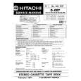 HITACHI D-007 Service Manual HITACHI D-007 Service Manual
