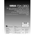 YAMAHA RX-360 Owners Manual YAMAHA RX-360 Owners Manual