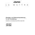 JUNO-ELECTROLUX JDK9570E Owners Manual JUNO-ELECTROLUX JDK9570E Owners Manual