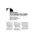 NAKAMICHI RX-202 Owners Manual NAKAMICHI RX-202 Owners Manual